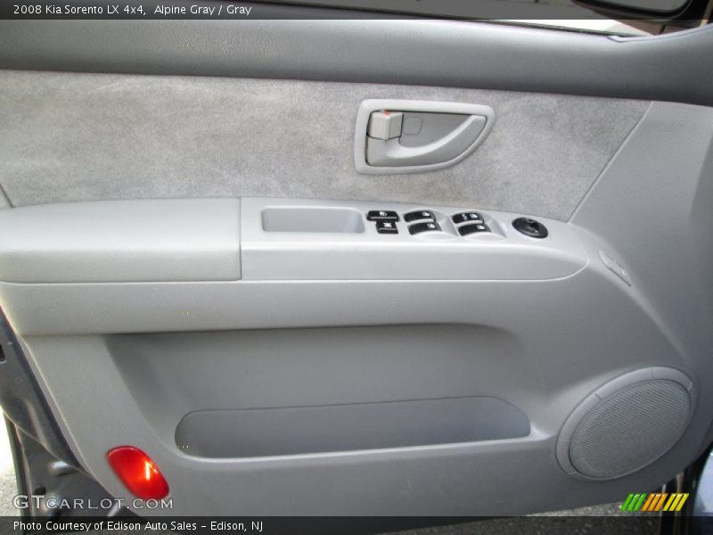 Alpine Gray / Gray 2008 Kia Sorento LX 4x4