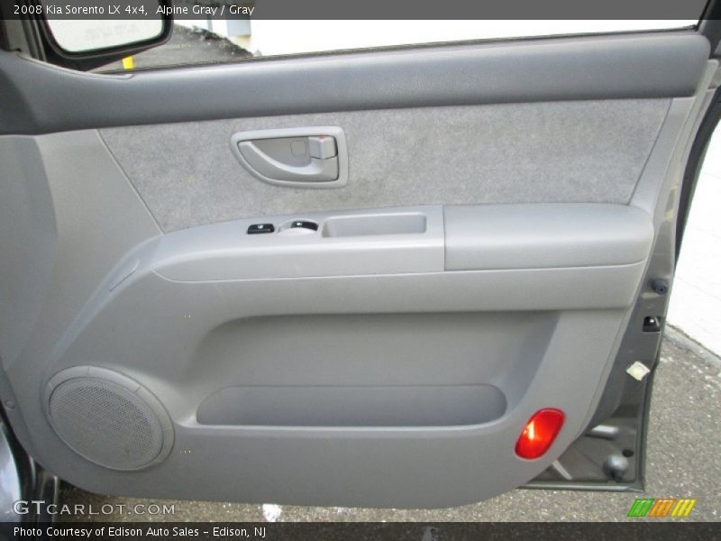 Alpine Gray / Gray 2008 Kia Sorento LX 4x4