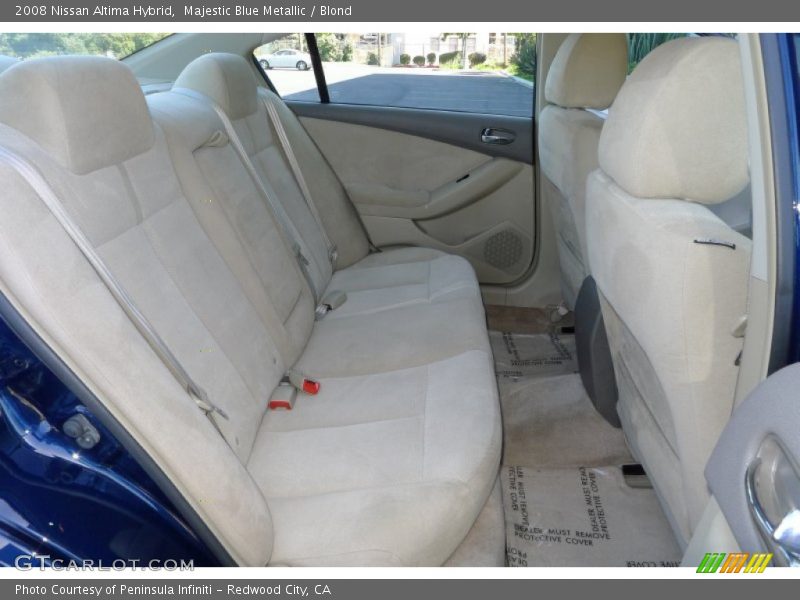 Majestic Blue Metallic / Blond 2008 Nissan Altima Hybrid