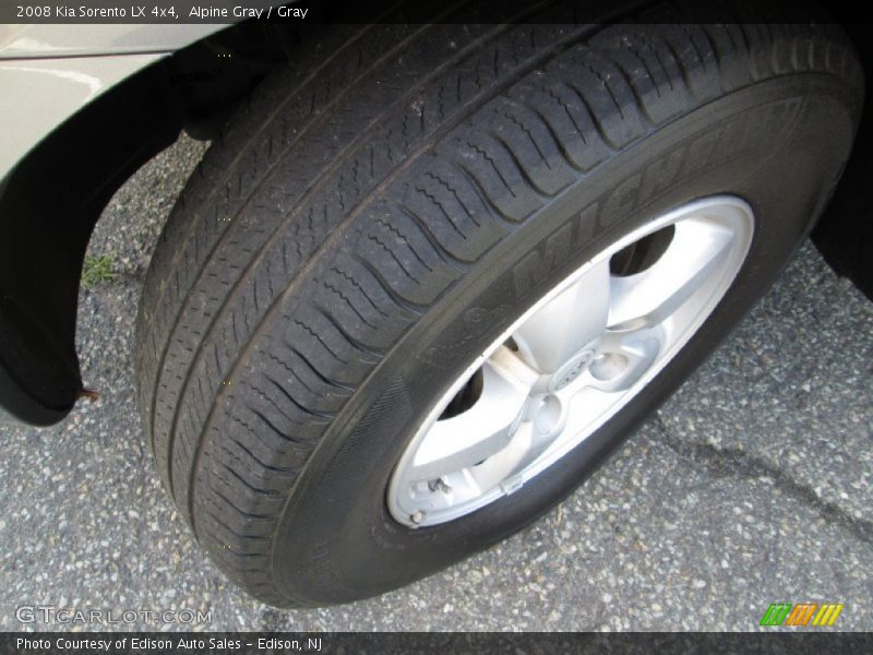 Alpine Gray / Gray 2008 Kia Sorento LX 4x4