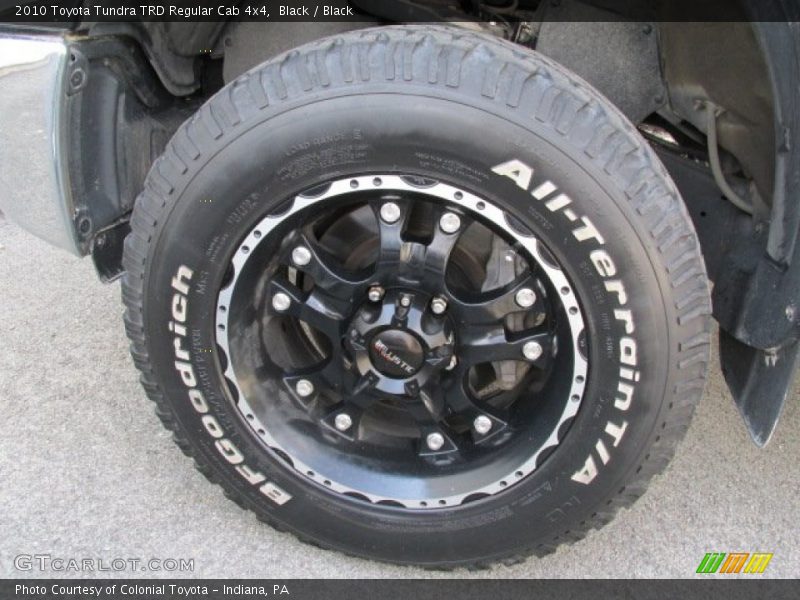 Custom Wheels of 2010 Tundra TRD Regular Cab 4x4