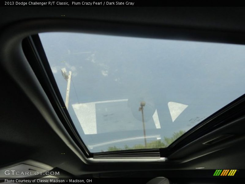 Plum Crazy Pearl / Dark Slate Gray 2013 Dodge Challenger R/T Classic