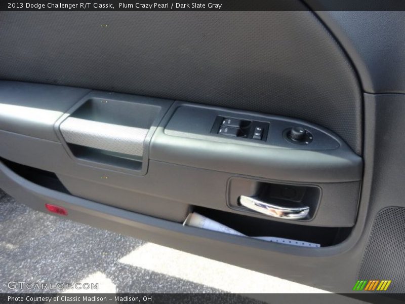 Plum Crazy Pearl / Dark Slate Gray 2013 Dodge Challenger R/T Classic