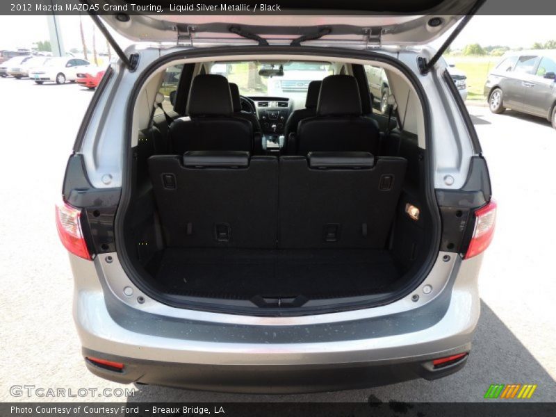 Liquid Silver Metallic / Black 2012 Mazda MAZDA5 Grand Touring