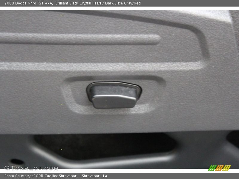 Brilliant Black Crystal Pearl / Dark Slate Gray/Red 2008 Dodge Nitro R/T 4x4