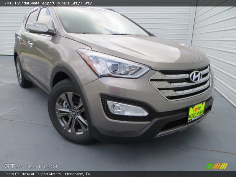 Mineral Gray / Gray 2013 Hyundai Santa Fe Sport
