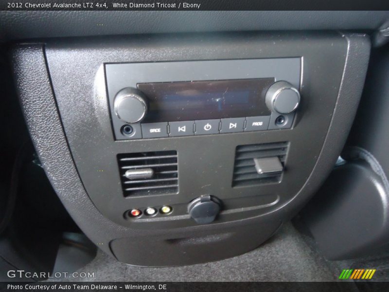 White Diamond Tricoat / Ebony 2012 Chevrolet Avalanche LTZ 4x4