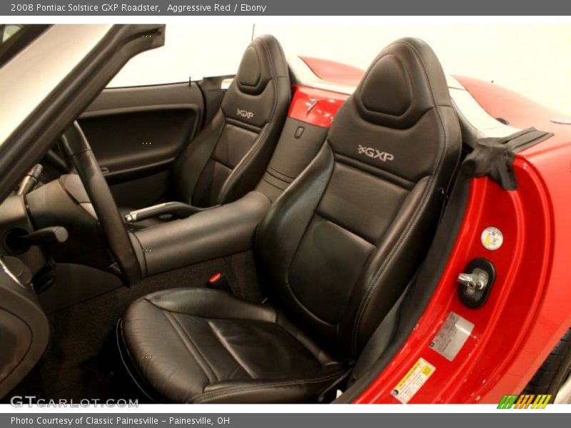 Front Seat of 2008 Solstice GXP Roadster