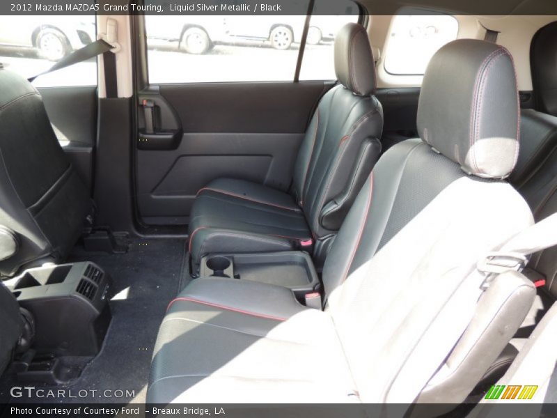 Liquid Silver Metallic / Black 2012 Mazda MAZDA5 Grand Touring