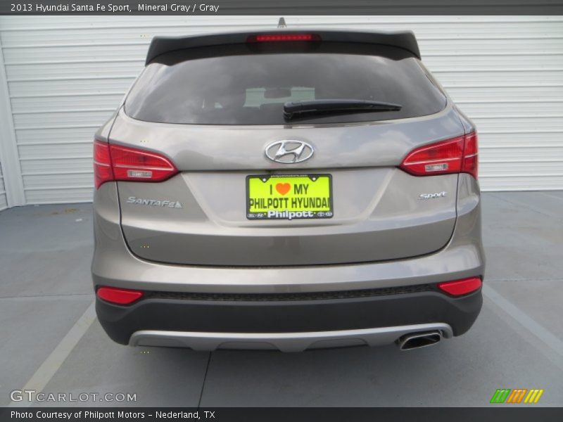 Mineral Gray / Gray 2013 Hyundai Santa Fe Sport