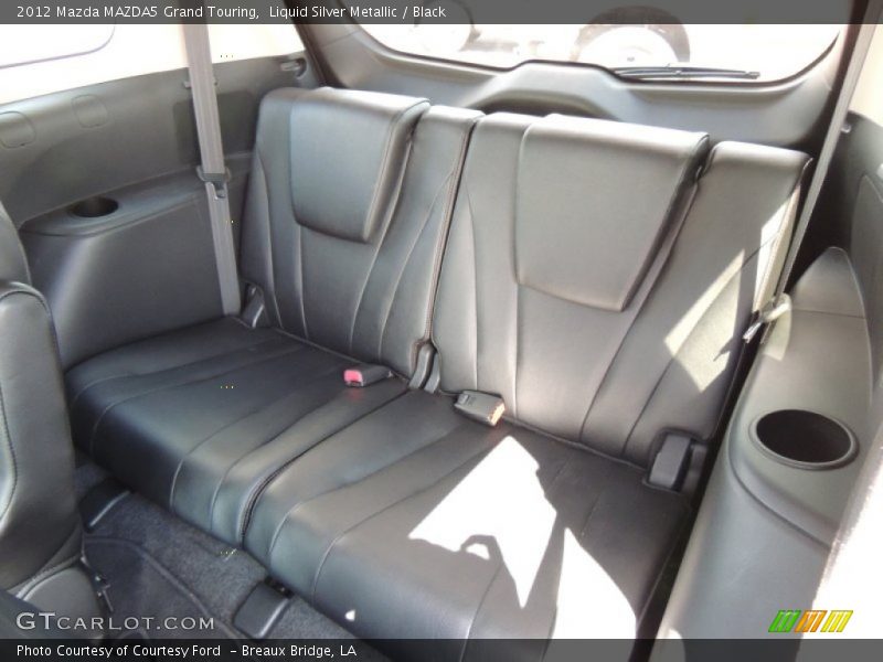 Liquid Silver Metallic / Black 2012 Mazda MAZDA5 Grand Touring