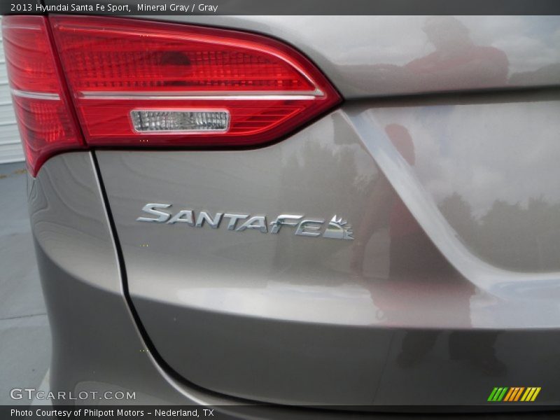 Mineral Gray / Gray 2013 Hyundai Santa Fe Sport