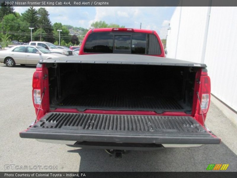 Red Alert / Graphite 2007 Nissan Frontier SE King Cab 4x4
