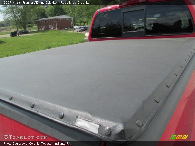 Red Alert / Graphite 2007 Nissan Frontier SE King Cab 4x4