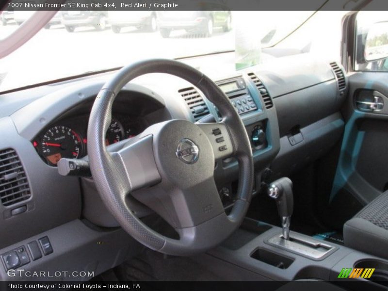 Red Alert / Graphite 2007 Nissan Frontier SE King Cab 4x4
