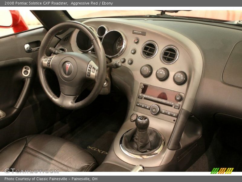 Dashboard of 2008 Solstice GXP Roadster