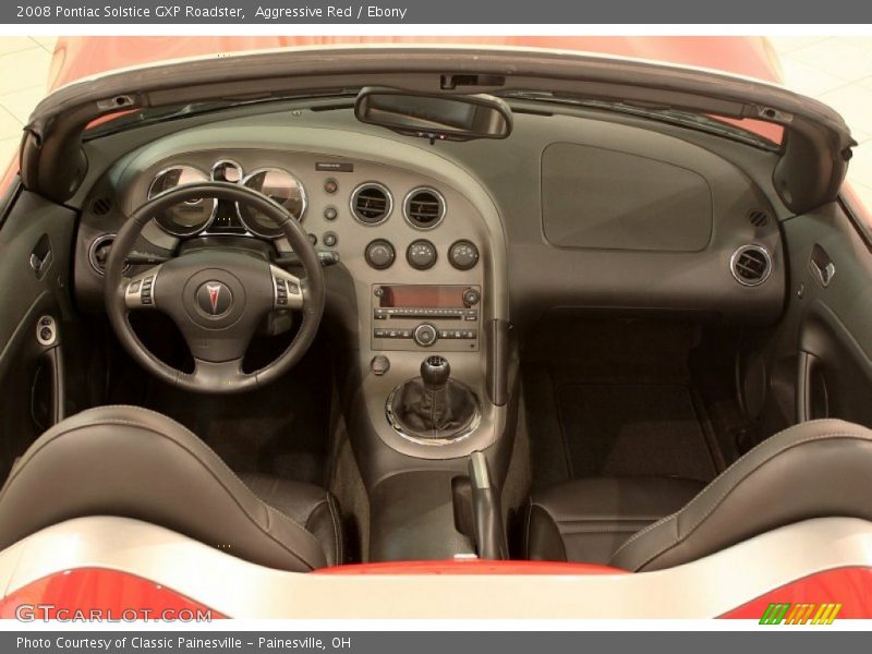 Dashboard of 2008 Solstice GXP Roadster