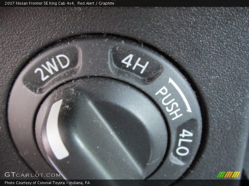 Red Alert / Graphite 2007 Nissan Frontier SE King Cab 4x4