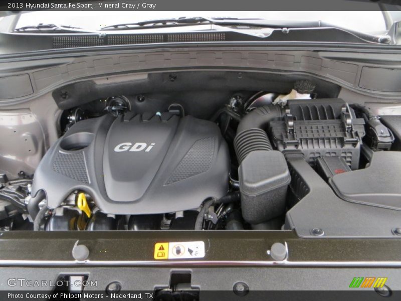 Mineral Gray / Gray 2013 Hyundai Santa Fe Sport
