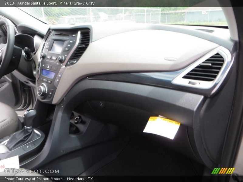 Mineral Gray / Gray 2013 Hyundai Santa Fe Sport