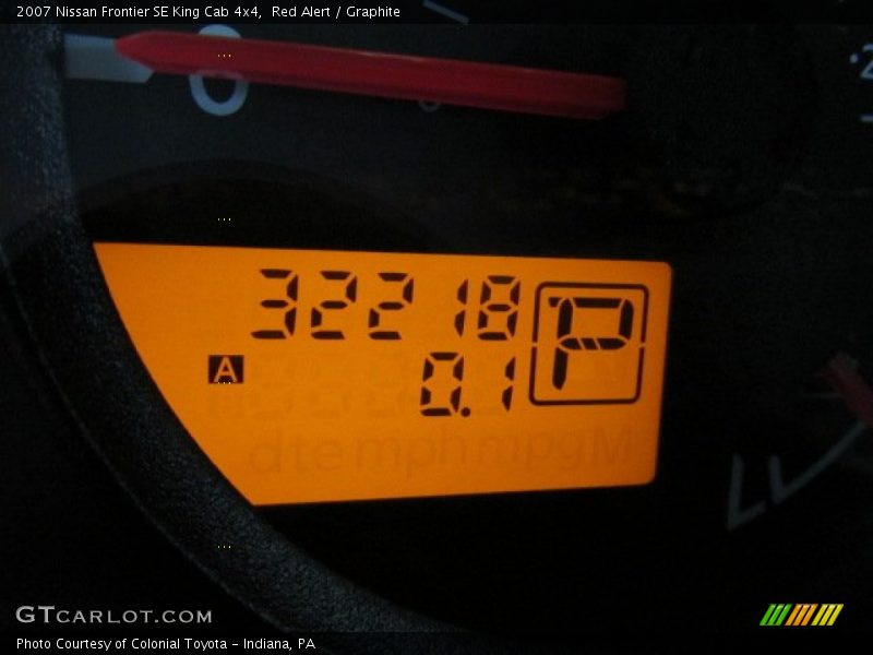 Red Alert / Graphite 2007 Nissan Frontier SE King Cab 4x4