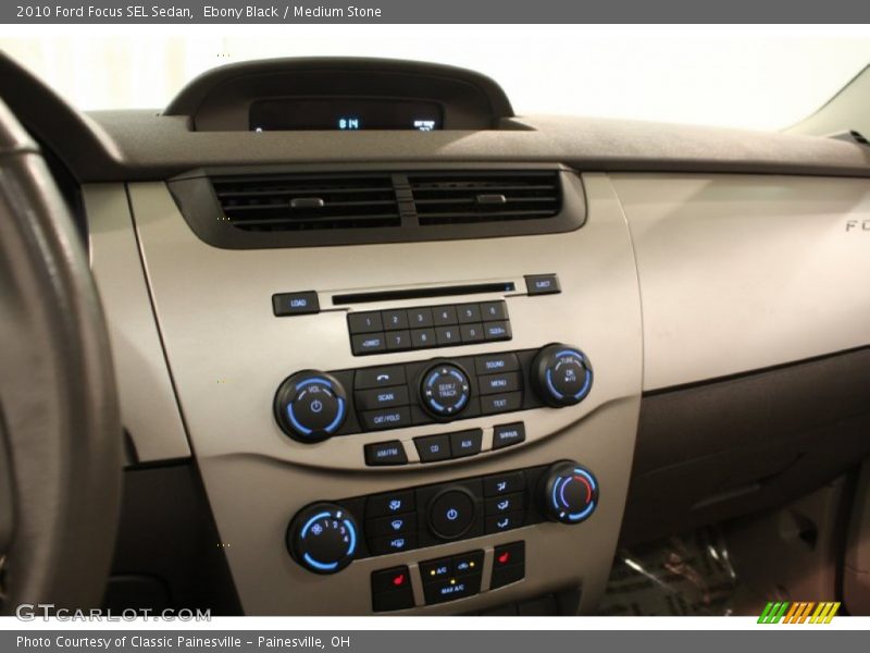 Ebony Black / Medium Stone 2010 Ford Focus SEL Sedan