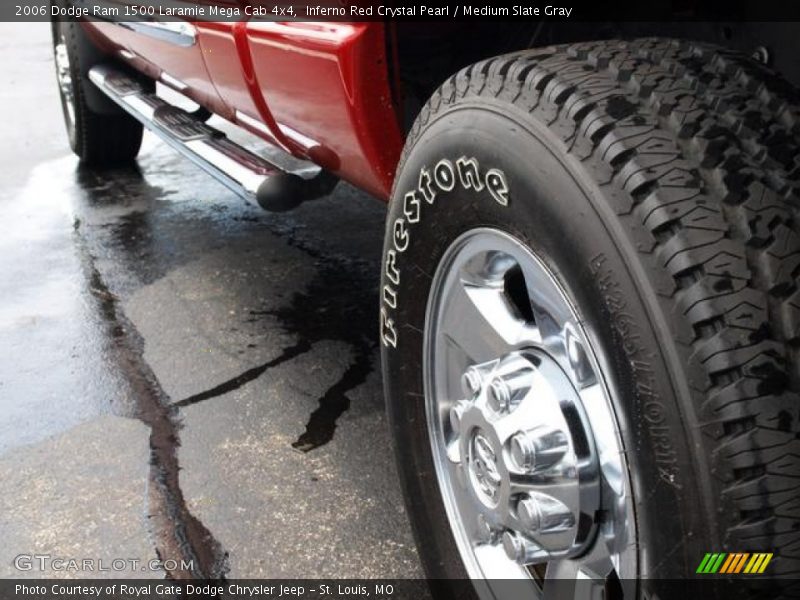 Inferno Red Crystal Pearl / Medium Slate Gray 2006 Dodge Ram 1500 Laramie Mega Cab 4x4