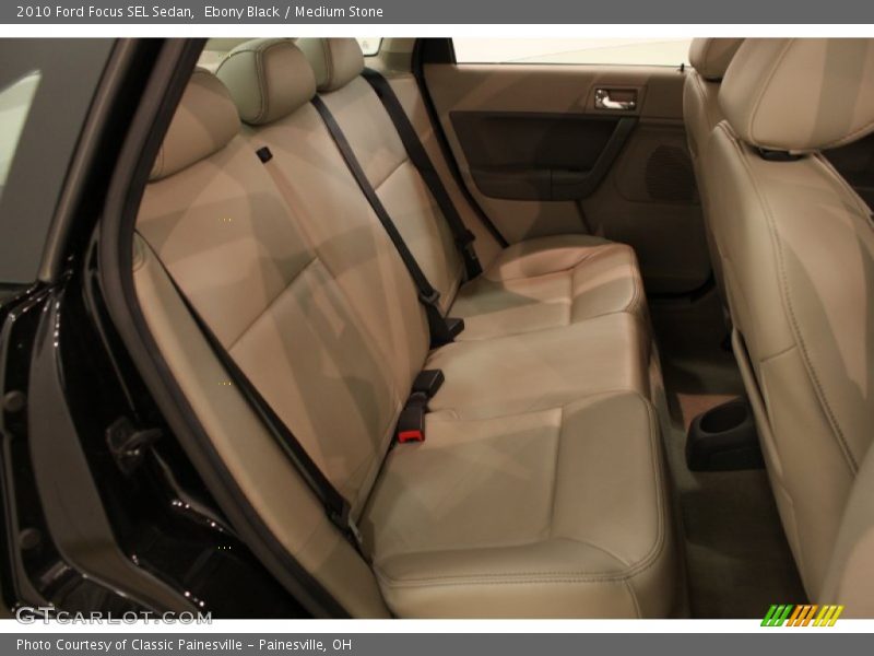 Ebony Black / Medium Stone 2010 Ford Focus SEL Sedan