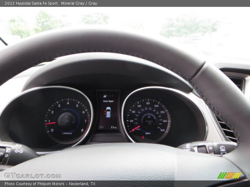 Mineral Gray / Gray 2013 Hyundai Santa Fe Sport