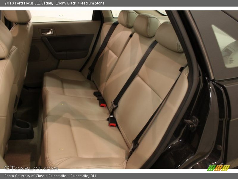 Ebony Black / Medium Stone 2010 Ford Focus SEL Sedan