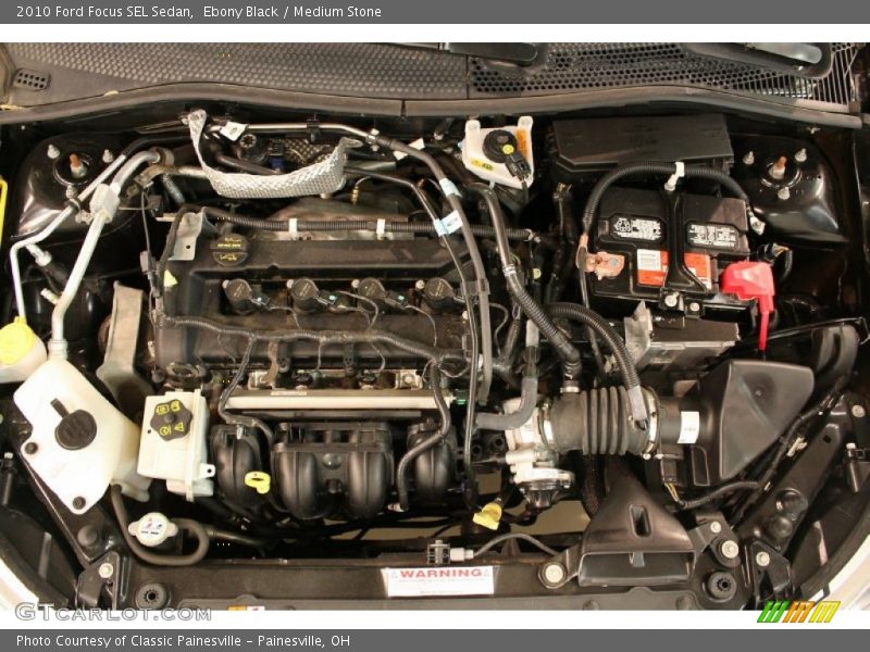 Ebony Black / Medium Stone 2010 Ford Focus SEL Sedan