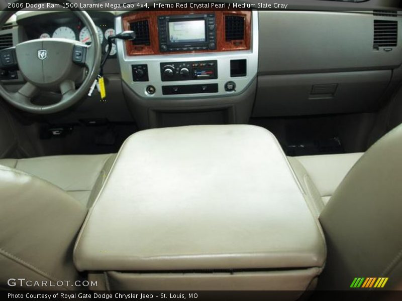 Inferno Red Crystal Pearl / Medium Slate Gray 2006 Dodge Ram 1500 Laramie Mega Cab 4x4