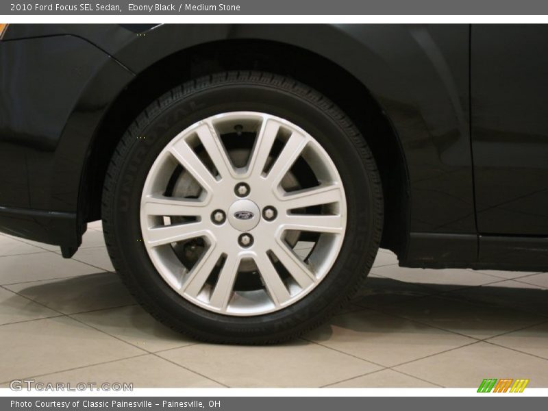 Ebony Black / Medium Stone 2010 Ford Focus SEL Sedan