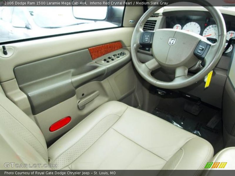 Front Seat of 2006 Ram 1500 Laramie Mega Cab 4x4