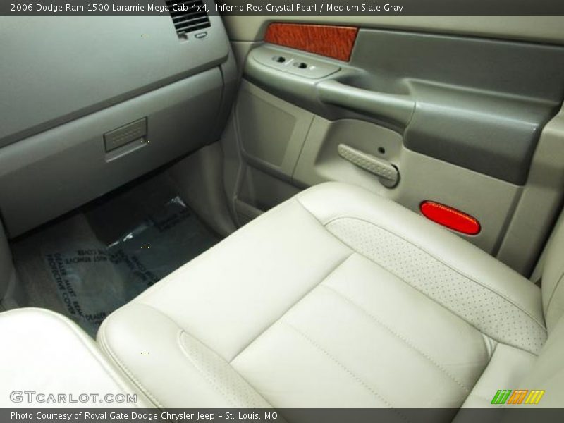 Inferno Red Crystal Pearl / Medium Slate Gray 2006 Dodge Ram 1500 Laramie Mega Cab 4x4