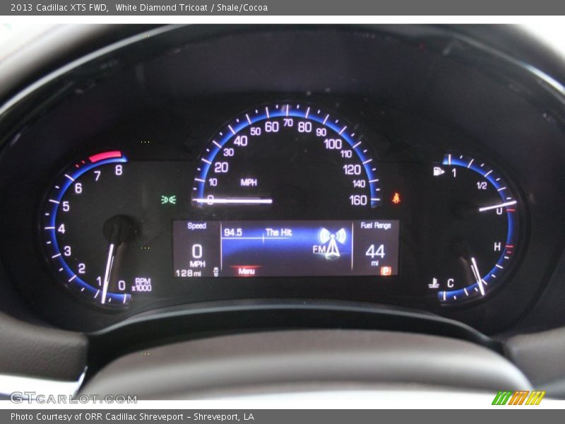 White Diamond Tricoat / Shale/Cocoa 2013 Cadillac XTS FWD