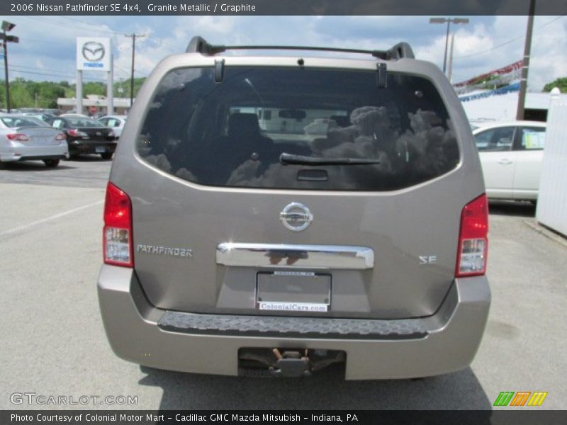 Granite Metallic / Graphite 2006 Nissan Pathfinder SE 4x4