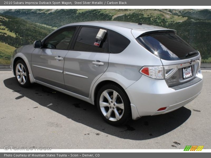 Steel Silver Metallic / Carbon Black 2010 Subaru Impreza Outback Sport Wagon