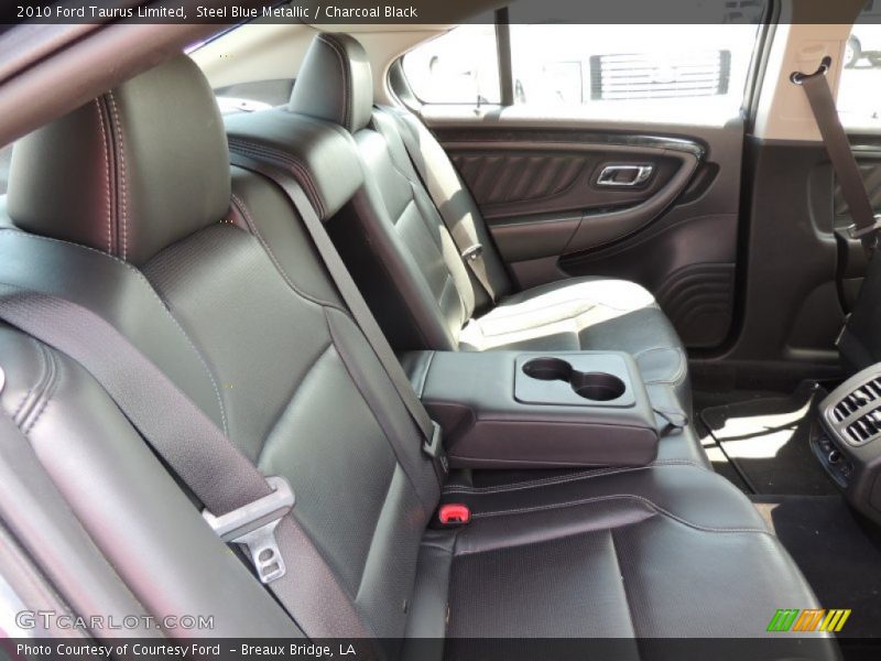 Steel Blue Metallic / Charcoal Black 2010 Ford Taurus Limited