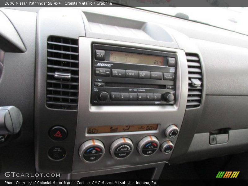 Granite Metallic / Graphite 2006 Nissan Pathfinder SE 4x4