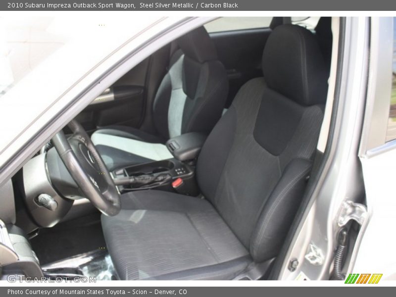 Steel Silver Metallic / Carbon Black 2010 Subaru Impreza Outback Sport Wagon