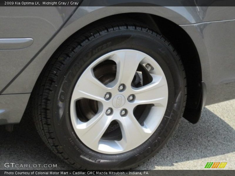 Midnight Gray / Gray 2009 Kia Optima LX