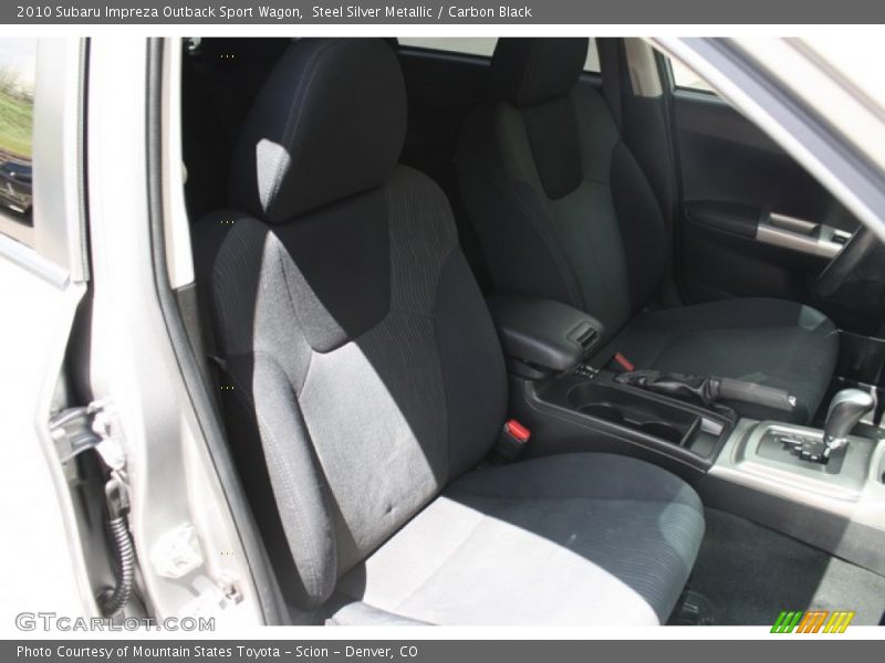 Steel Silver Metallic / Carbon Black 2010 Subaru Impreza Outback Sport Wagon