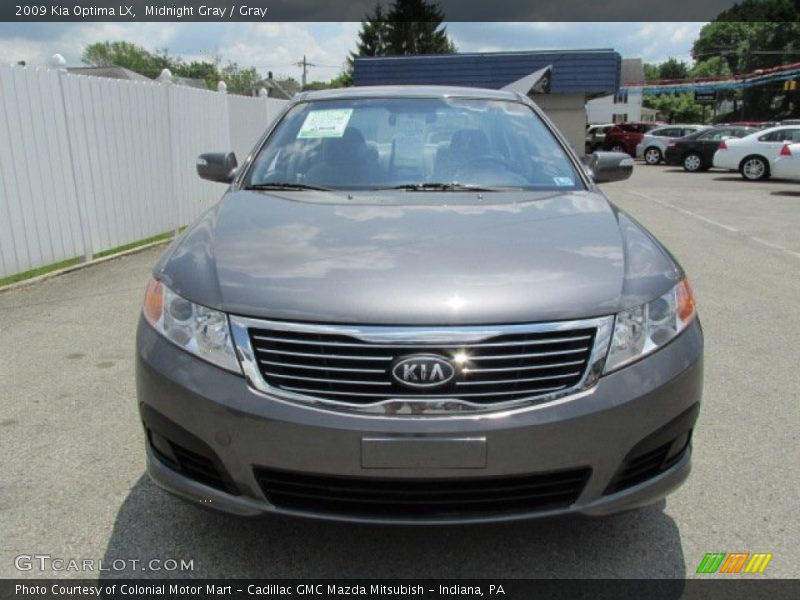 Midnight Gray / Gray 2009 Kia Optima LX