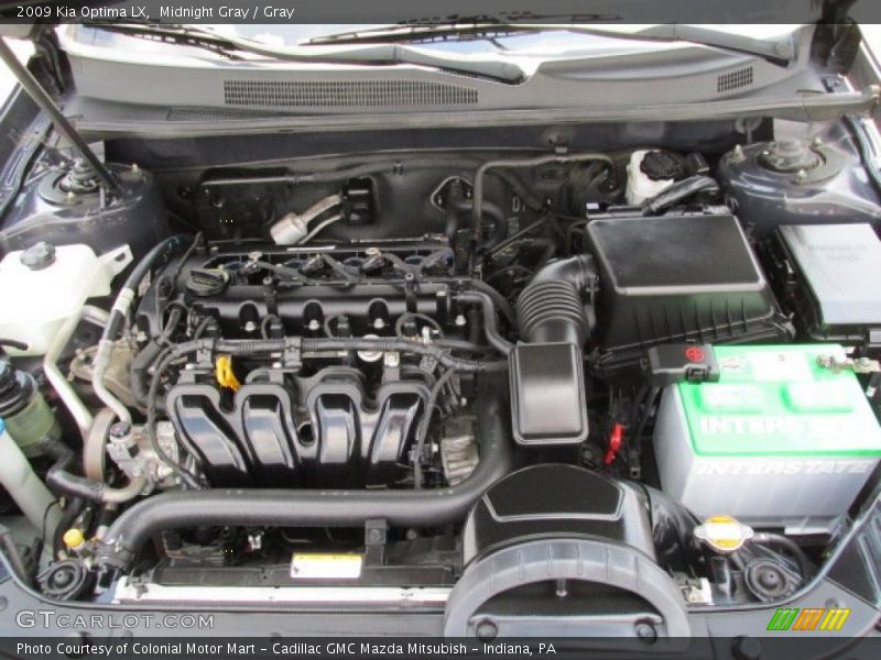  2009 Optima LX Engine - 2.4 Liter DOHC 16-Valve 4 Cylinder