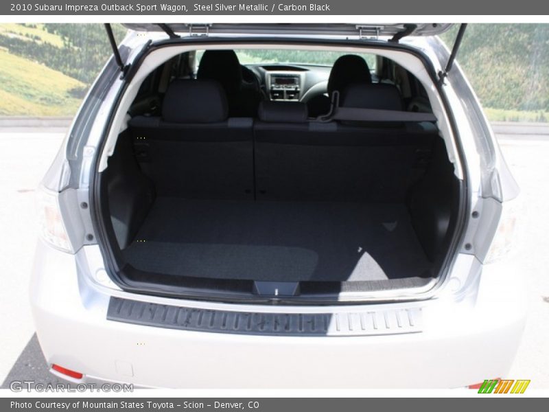 Steel Silver Metallic / Carbon Black 2010 Subaru Impreza Outback Sport Wagon