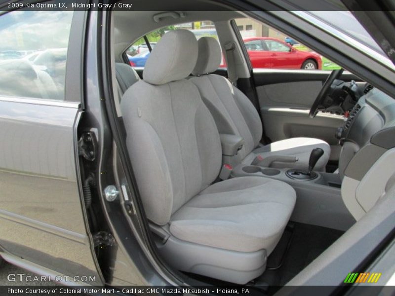  2009 Optima LX Gray Interior