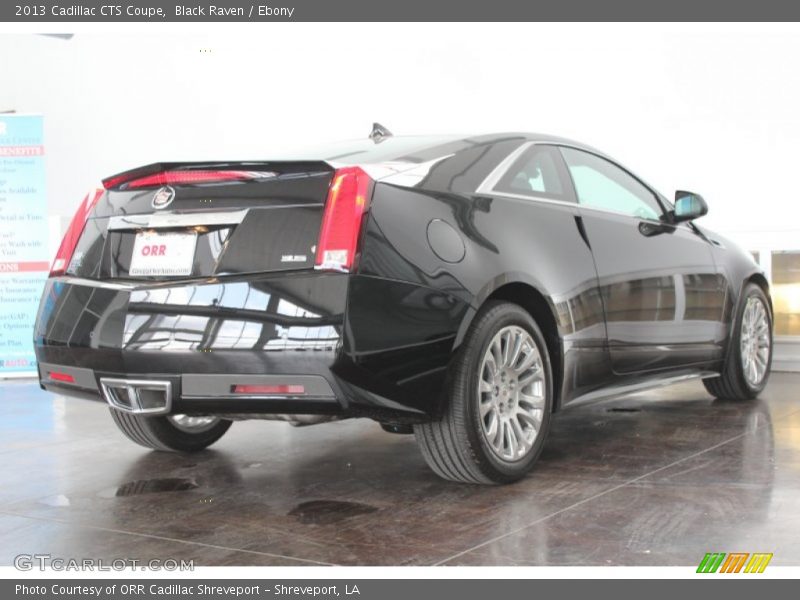 Black Raven / Ebony 2013 Cadillac CTS Coupe