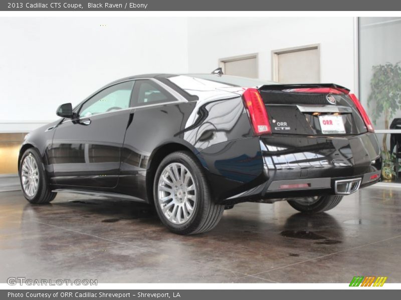 Black Raven / Ebony 2013 Cadillac CTS Coupe