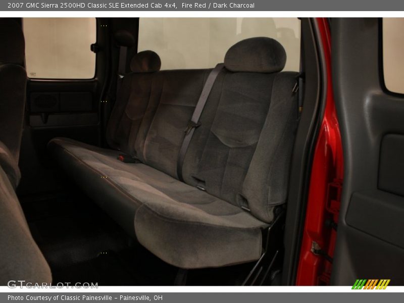 Fire Red / Dark Charcoal 2007 GMC Sierra 2500HD Classic SLE Extended Cab 4x4